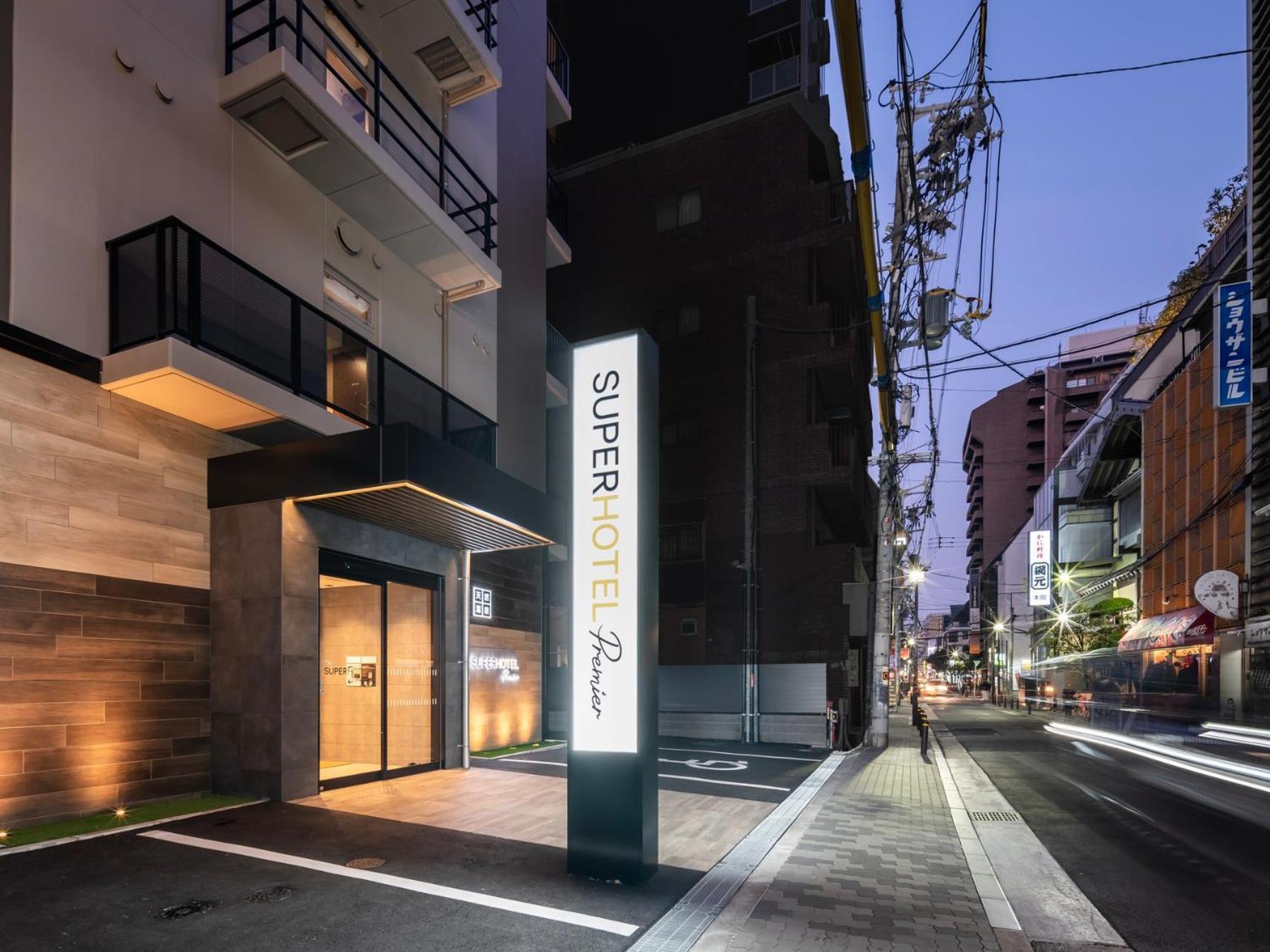 Super Hotel Premier Namba Shinsaibashi Natural Hot Spring Osaka Dış mekan fotoğraf