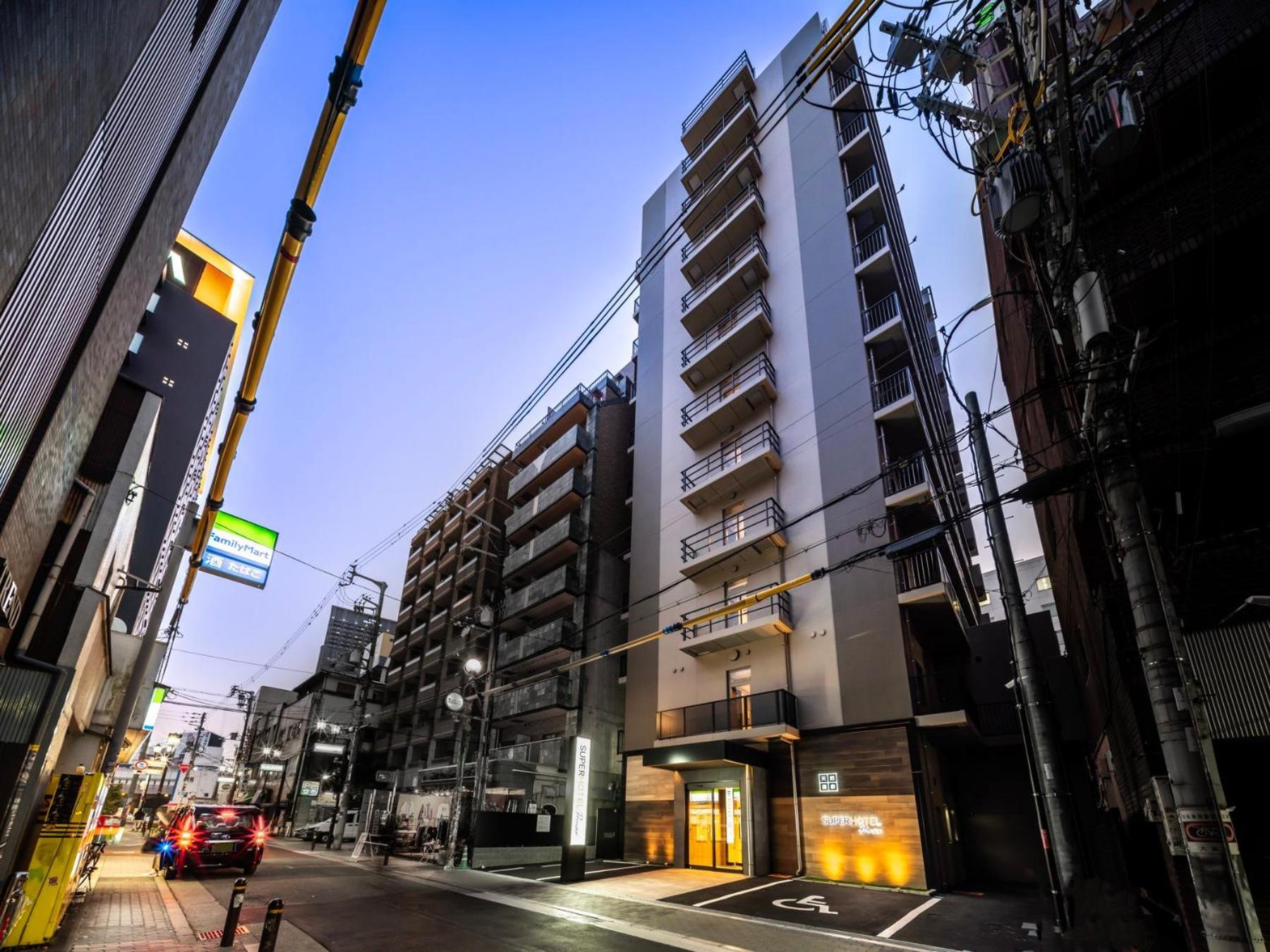 Super Hotel Premier Namba Shinsaibashi Natural Hot Spring Osaka Dış mekan fotoğraf